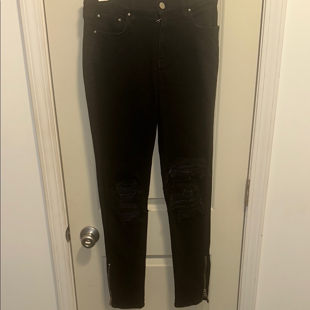 AMIRI Black Skinny Jeans